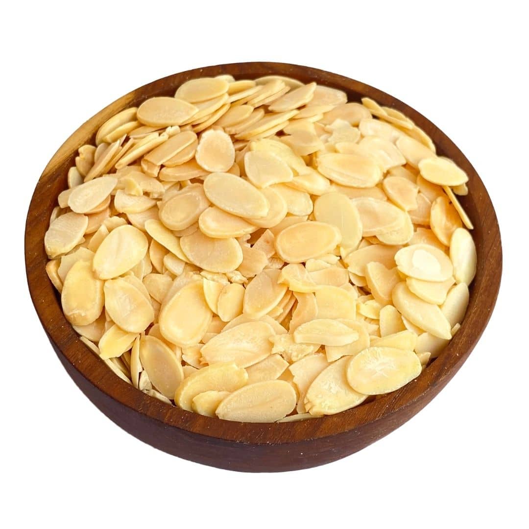 Roasted Californian Almonds Sliced - Omid Health Style